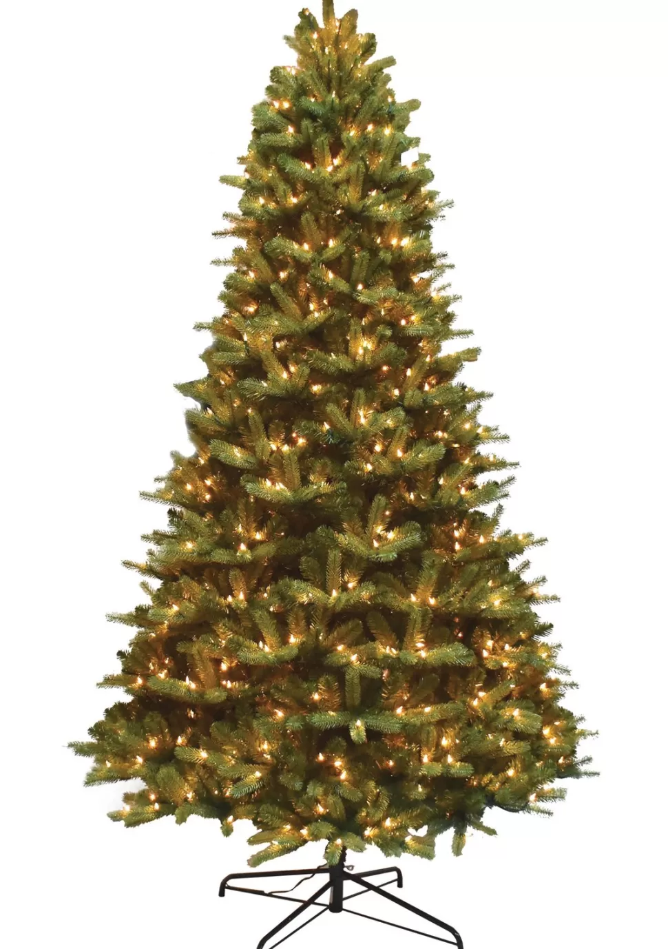 Best The Holiday Aisle 108'' Lighted Artificial Fir Christmas Tree