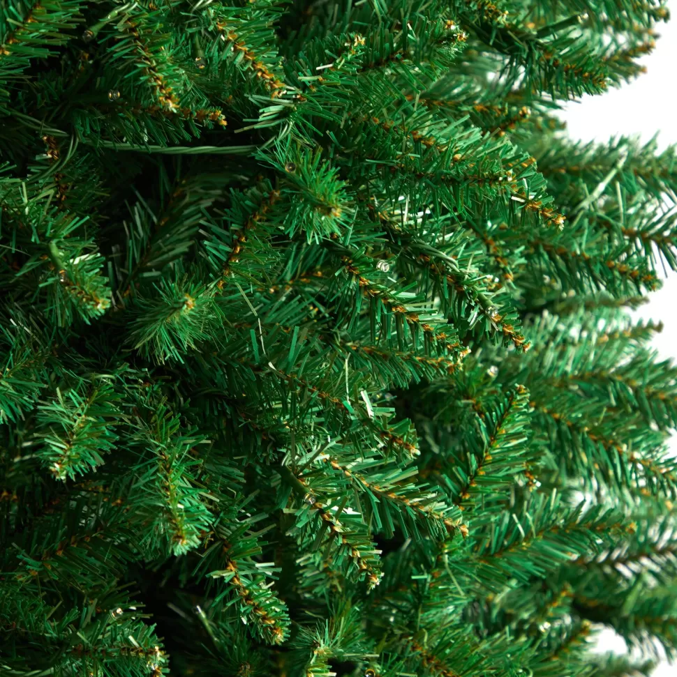 Discount The Holiday Aisle 12' H Slender Green Pine Cashmere Christmas Tree With 1100 Led Lights