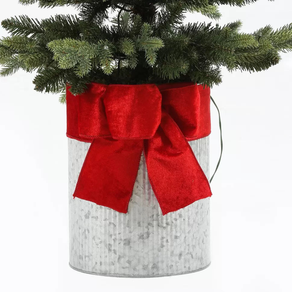 Sale The Holiday Aisle 3'6" Slender Green Fir Christmas Tree With 100 Led Lights