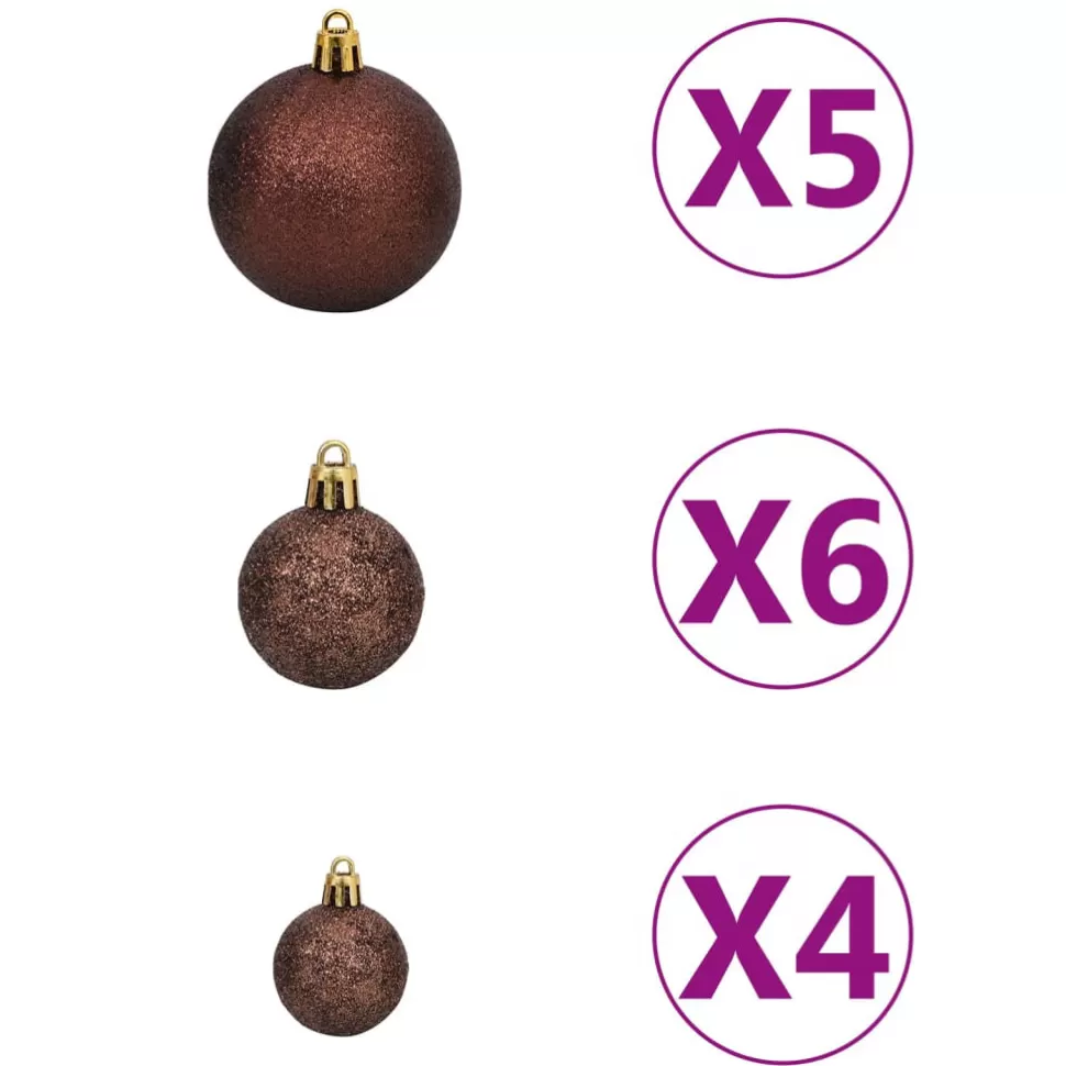 Hot The Holiday Aisle 3.9' H Black Realistic Pine Christmas Tree With Led Lights
