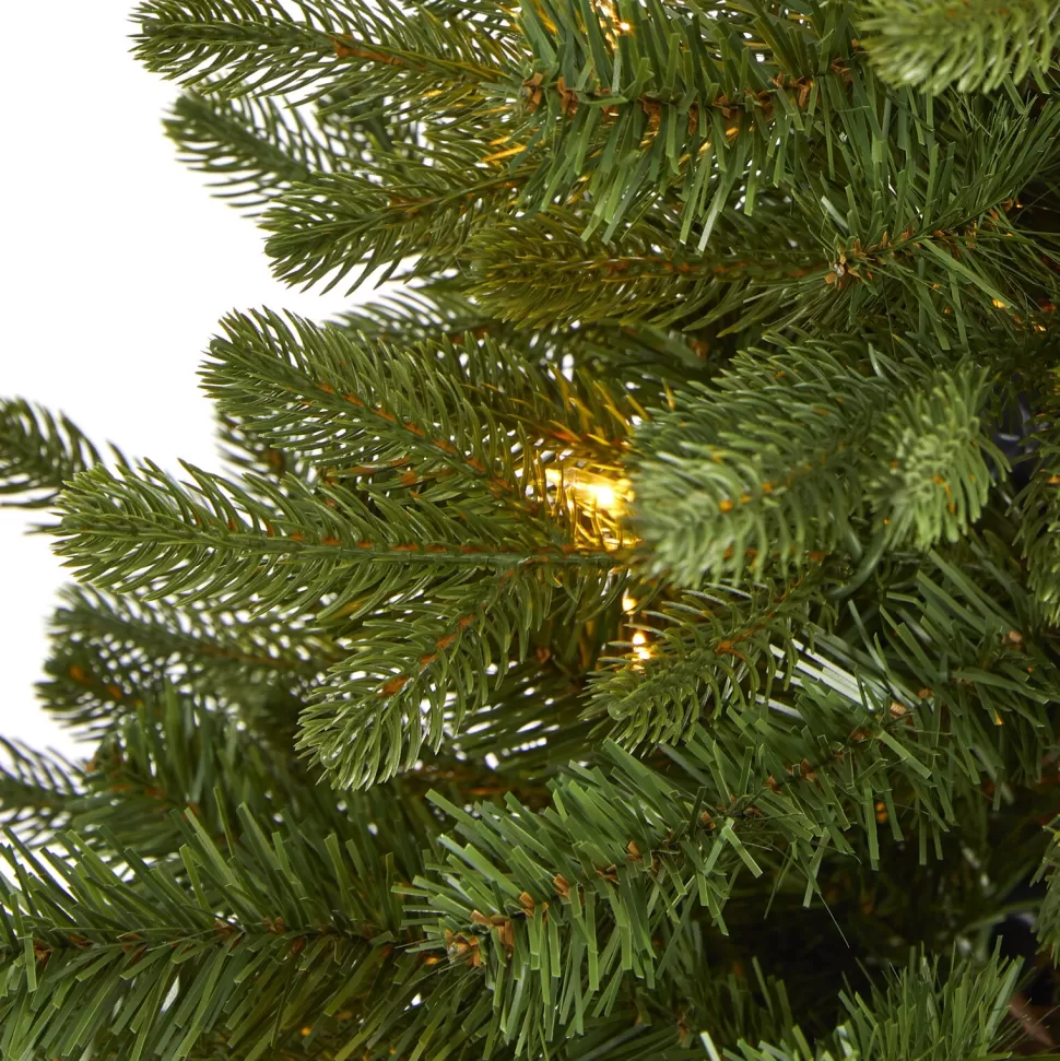 Hot The Holiday Aisle 3' Green Fir Artificial Christmas Tree With 50 Clear Lights