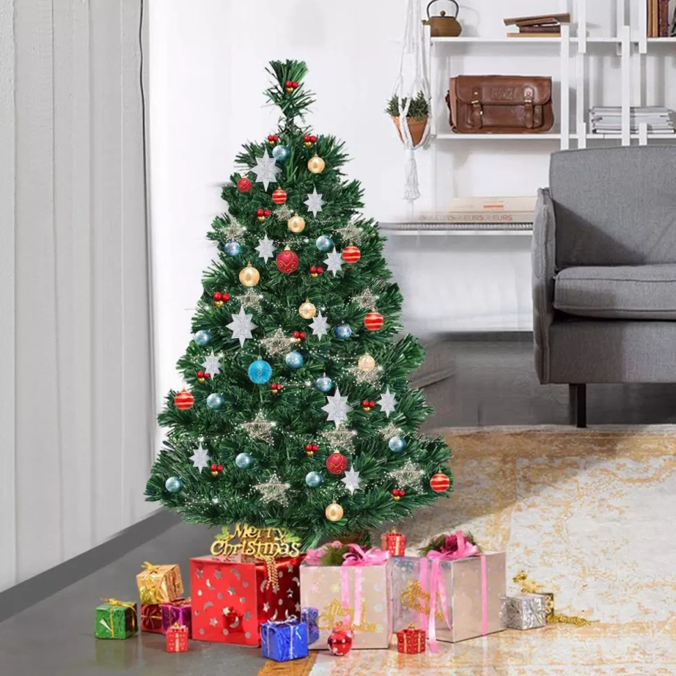 Fashion The Holiday Aisle 3' Green Pine Artificial Christmas Tree With Multi-Color Lights
