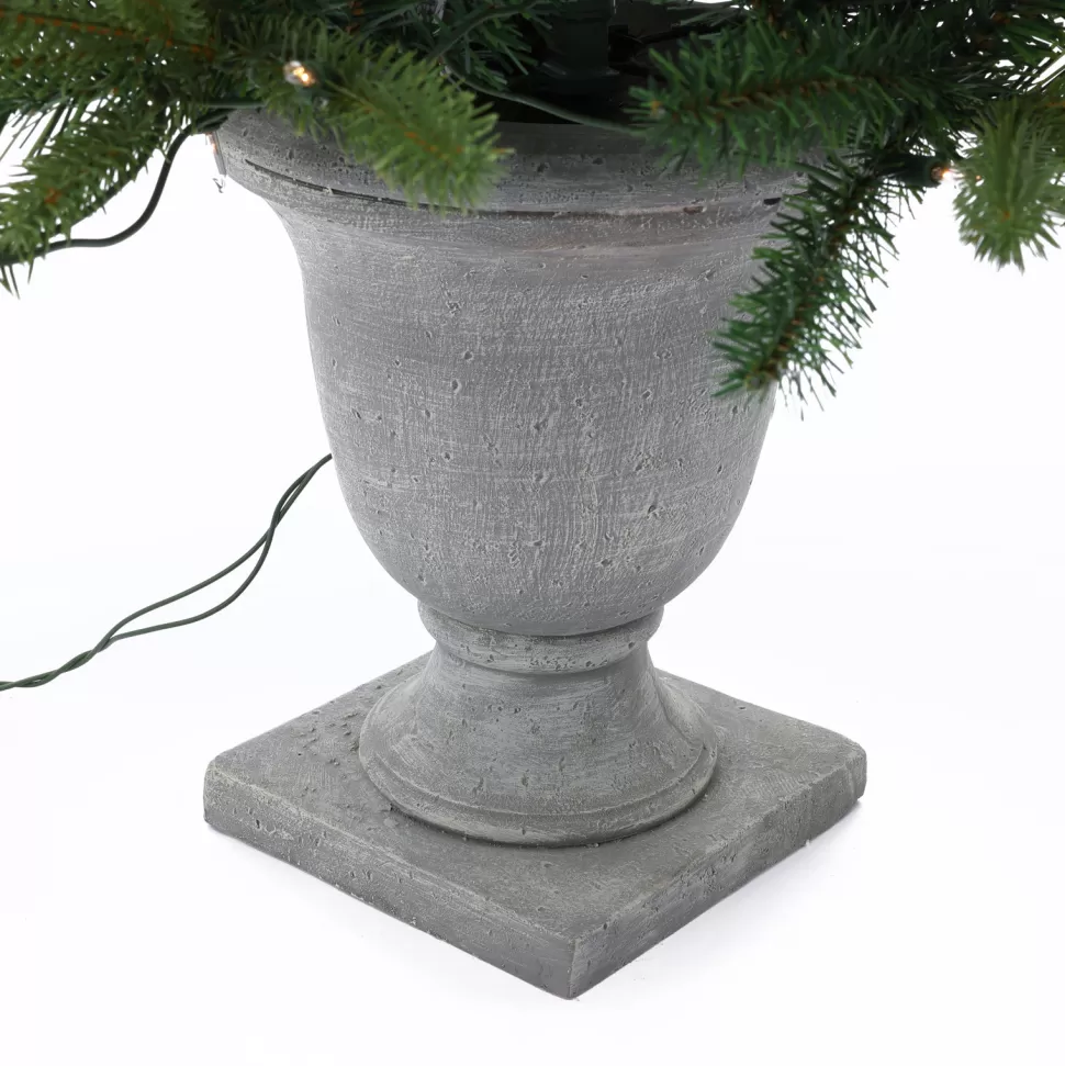 Hot The Holiday Aisle 4'31" H Green Artificial Fir Christmas Tree With 70 Led Lights