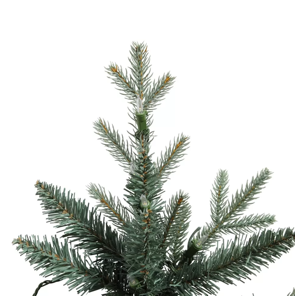 Online Haute Decor 4'6" H Green Realistic Spruce Artificial Christmas Tree With 200 Led Lights