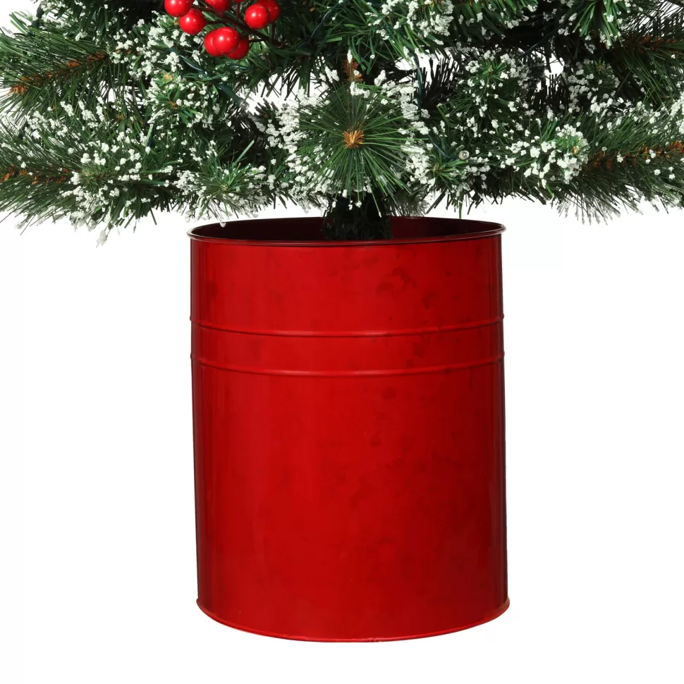 New Haute Decor 48" H Realistic Green Artificial Flocked/Frosted Christmas Tree