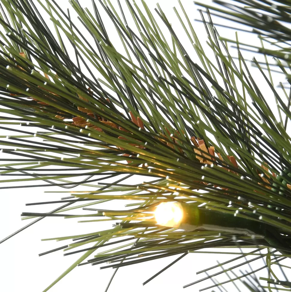 Discount The Holiday Aisle 4' Green Pine Artificial Christmas Tree With 100 Clear/White Lights