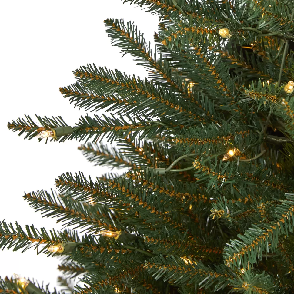 Flash Sale The Holiday Aisle 5' Green Fir Artificial Christmas Tree With 350 Clear Lights