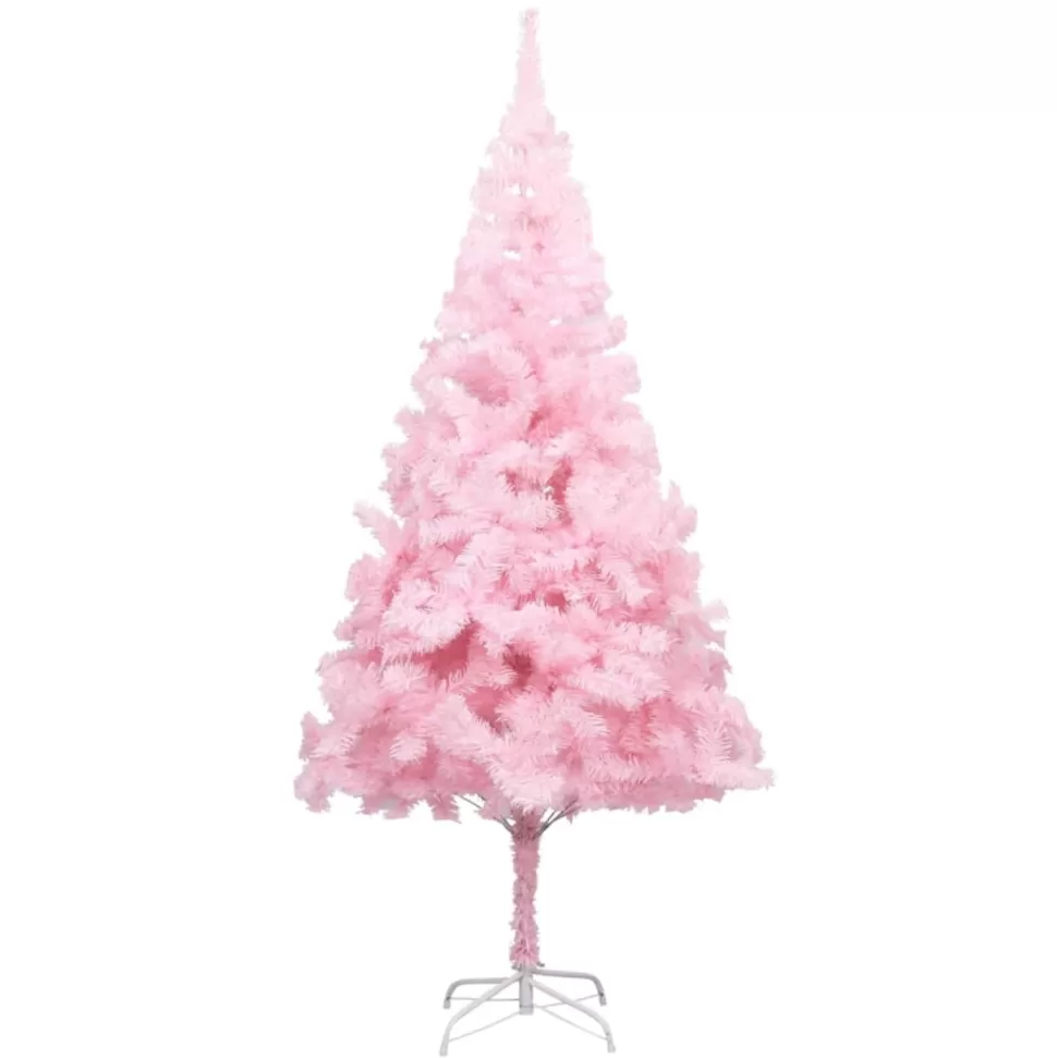Cheap The Holiday Aisle 5' H Pink Christmas Tree With 150 Led Lights Ball Ornaments