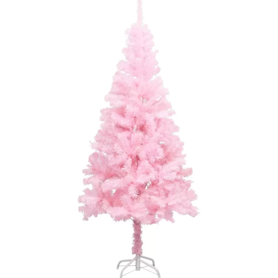Cheap The Holiday Aisle 5' H Pink Christmas Tree With 150 Led Lights Ball Ornaments