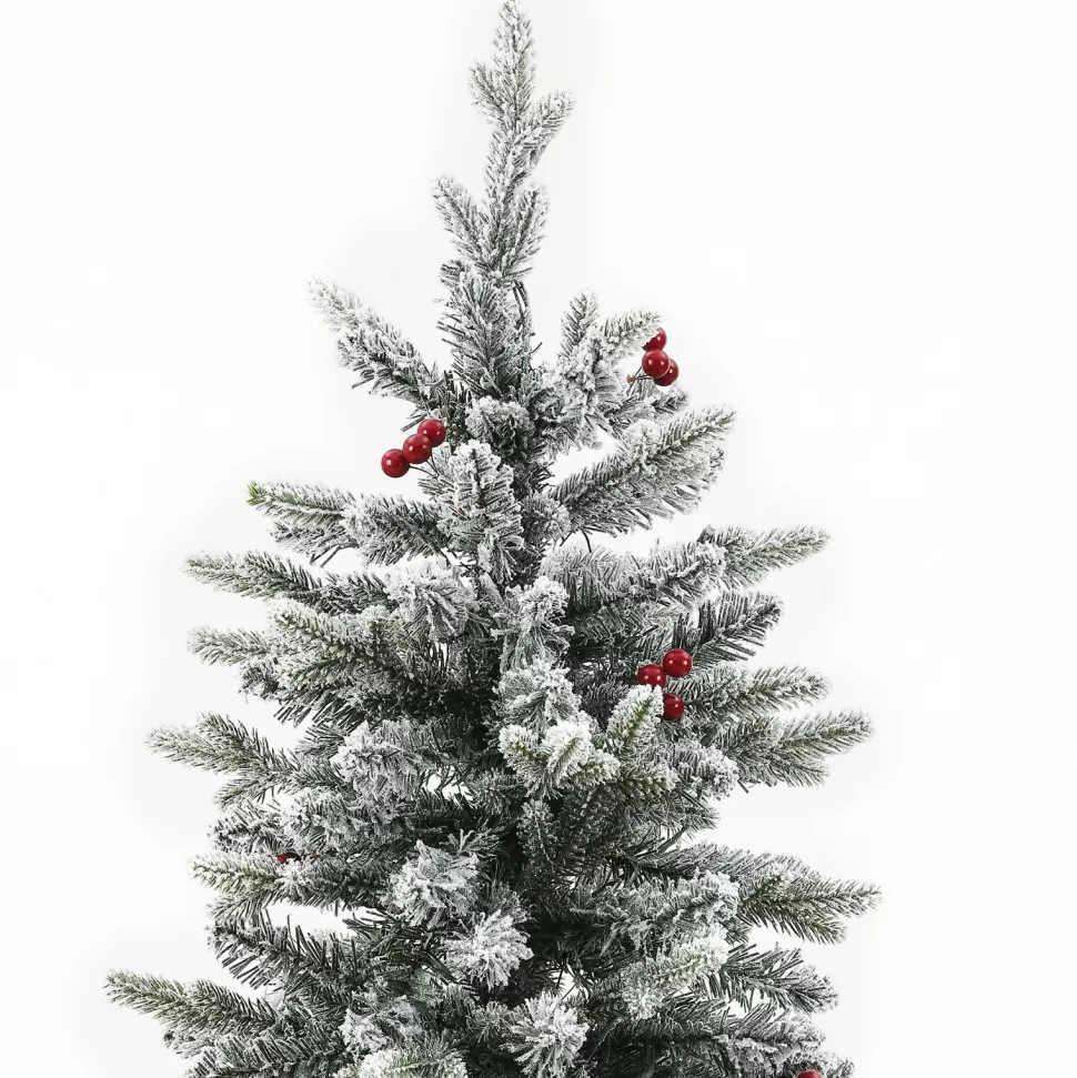 Store Sand & Stable 5' H Slender Green Realistic Artificial Christmas Tree With 150 Lights Led