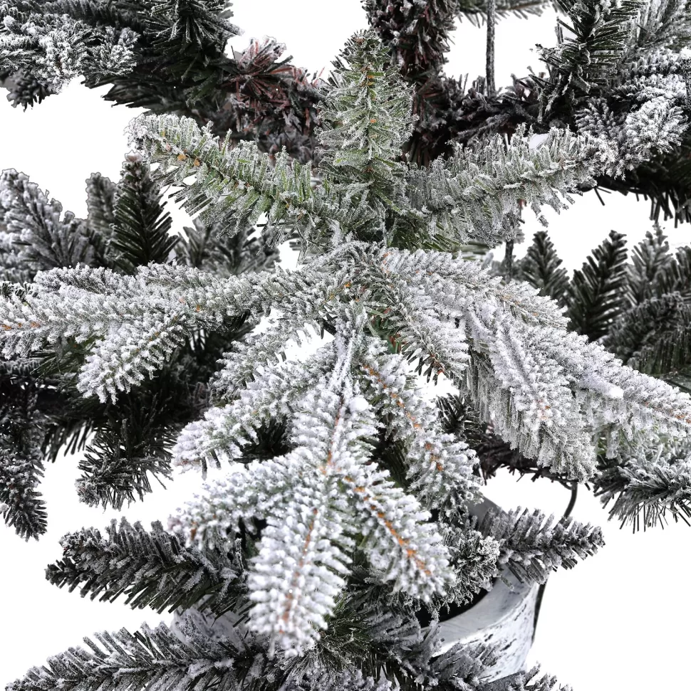 New Sand & Stable 5' White Fir Artificial Christmas Tree With 150 White Lights