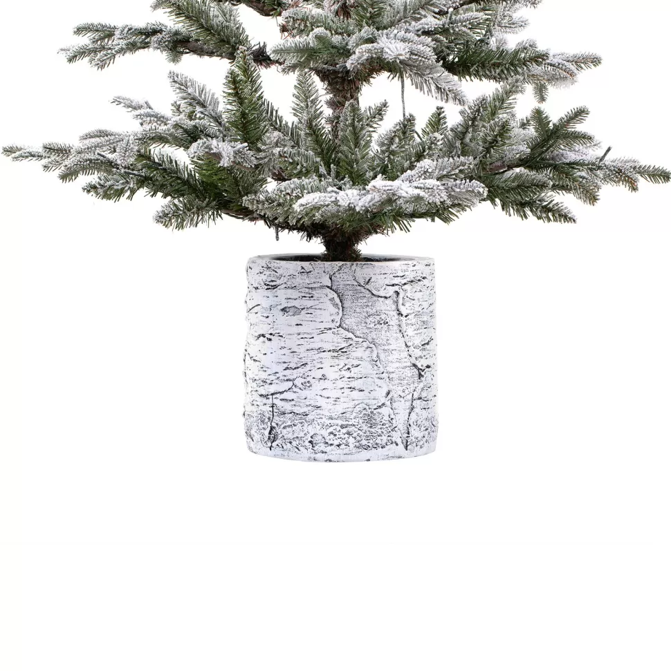 New Sand & Stable 5' White Fir Artificial Christmas Tree With 150 White Lights