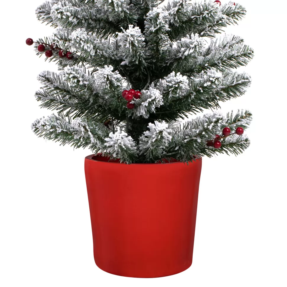 Cheap The Twillery Co. 5' White Fir Artificial Christmas Tree With 70 White Lights