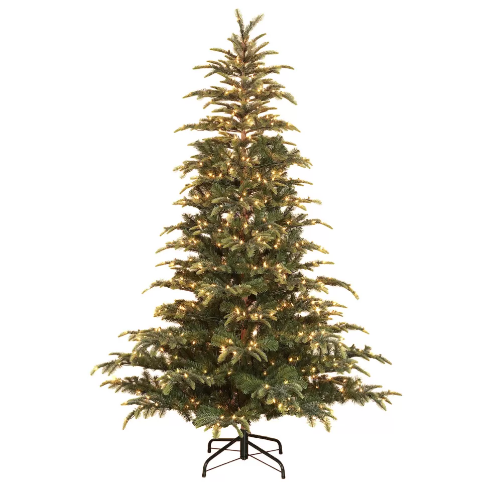 Hot The Holiday Aisle 6.5 Foot Dans Mountain Fir Prelit Full Christmas Tree