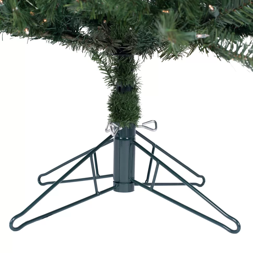 Cheap The Holiday Aisle 6.5' Green Pine Artificial Christmas Tree With 200 Multicolored