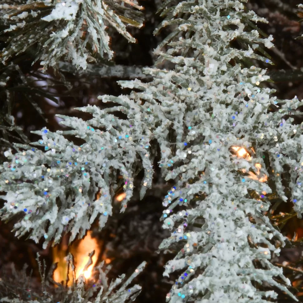Discount The Holiday Aisle 6'6" Green Spruce Artificial Christmas Tree With 400 Clear/White Lights