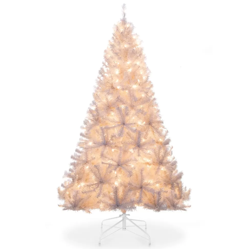 Flash Sale The Holiday Aisle 6' White Pine Artificial Christmas Tree With 250 Clear/White Lights