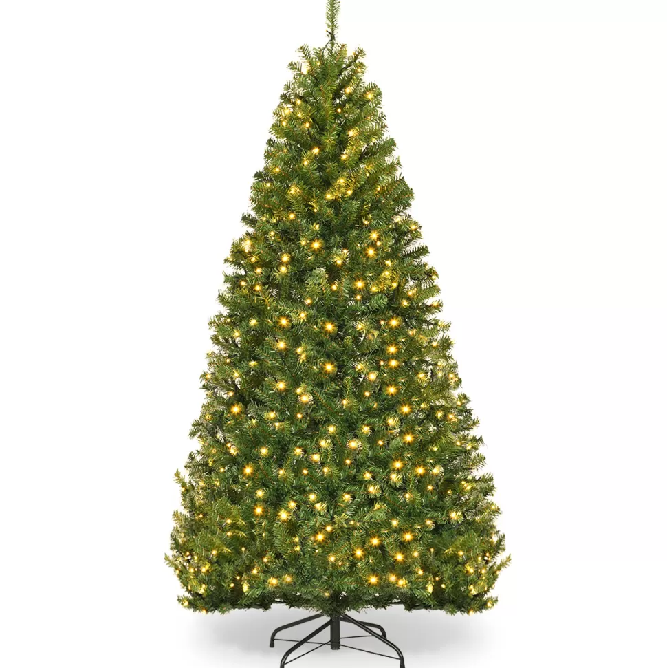 Outlet The Holiday Aisle 72" H Green Pine Christmas Tree With 350 Led Lights