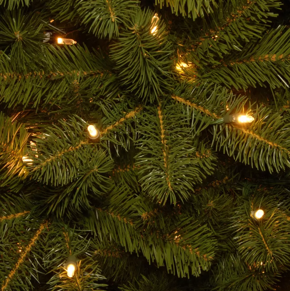 Discount The Holiday Aisle 7.5' Green Fir Artificial Christmas Tree With 700 Colored & Clear Lights