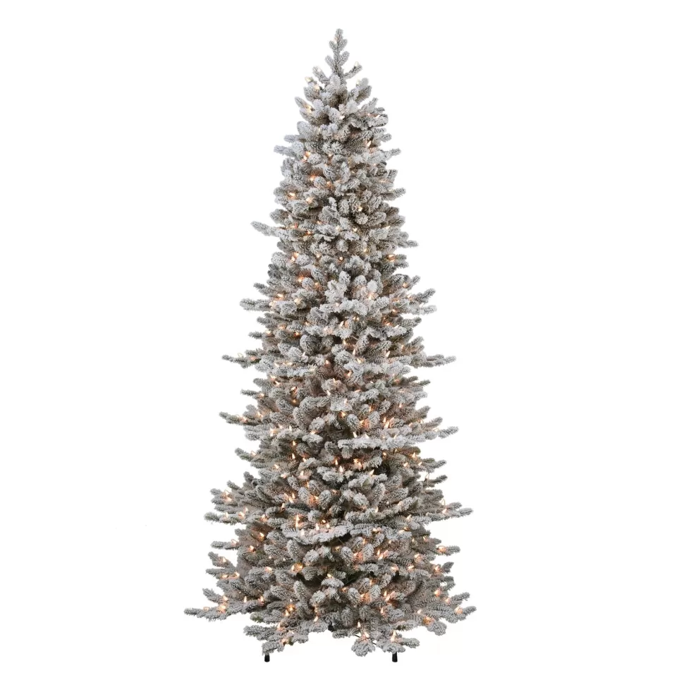 New The Holiday Aisle 7.5' Lighted Artificial Spruce Christmas Tree - Stand Included