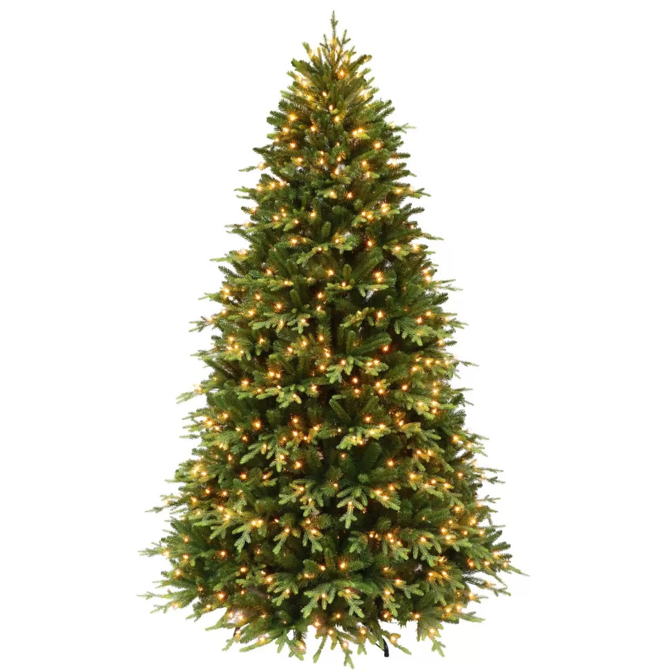 Fashion The Holiday Aisle 7'6" H Green Realistic Spruce Christmas Tree With 800 Lights