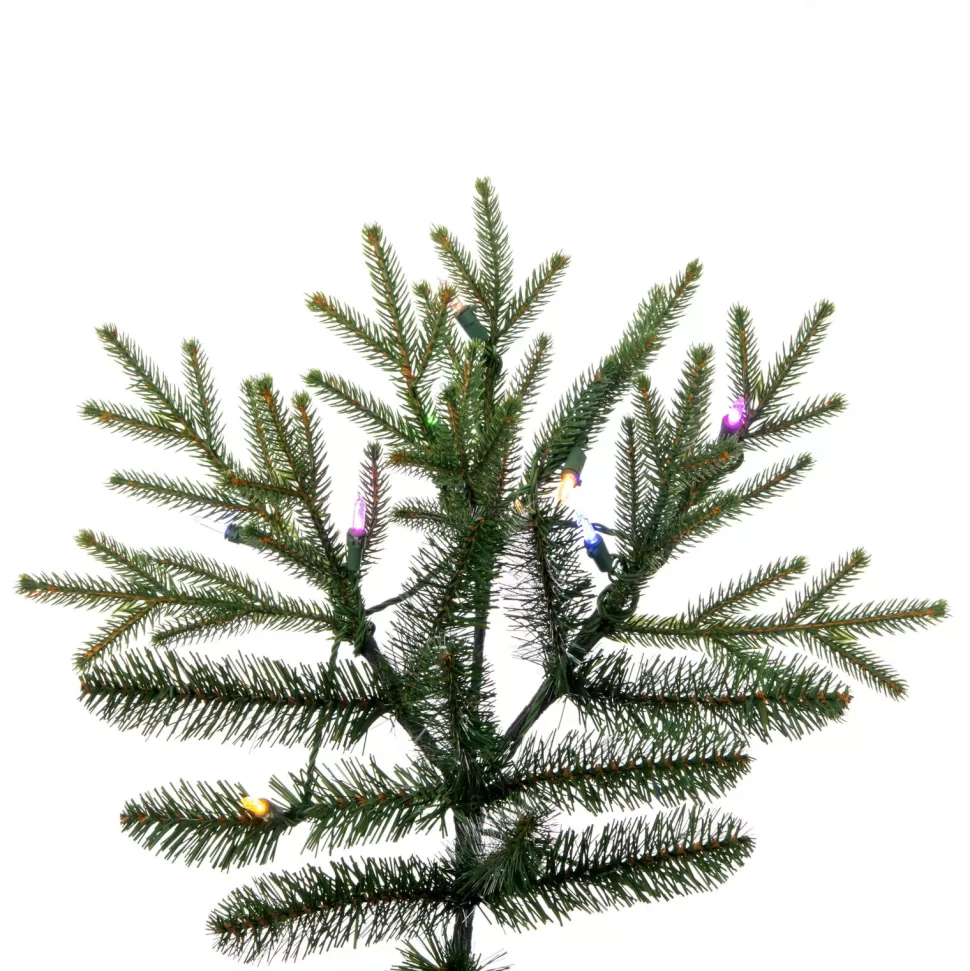 Fashion The Holiday Aisle 78'' H Green Realistic Fir Christmas Tree With 500 Led Color Changing/Combination Lights