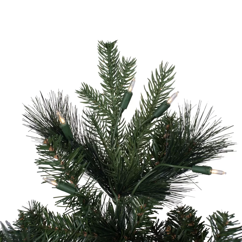 Outlet The Holiday Aisle 78'' H Green Realistic Spruce Christmas Tree With 500 Led Lights