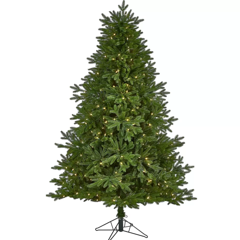 Cheap The Holiday Aisle 7' Green Fir Artificial Christmas Tree With 400 Clear Lights