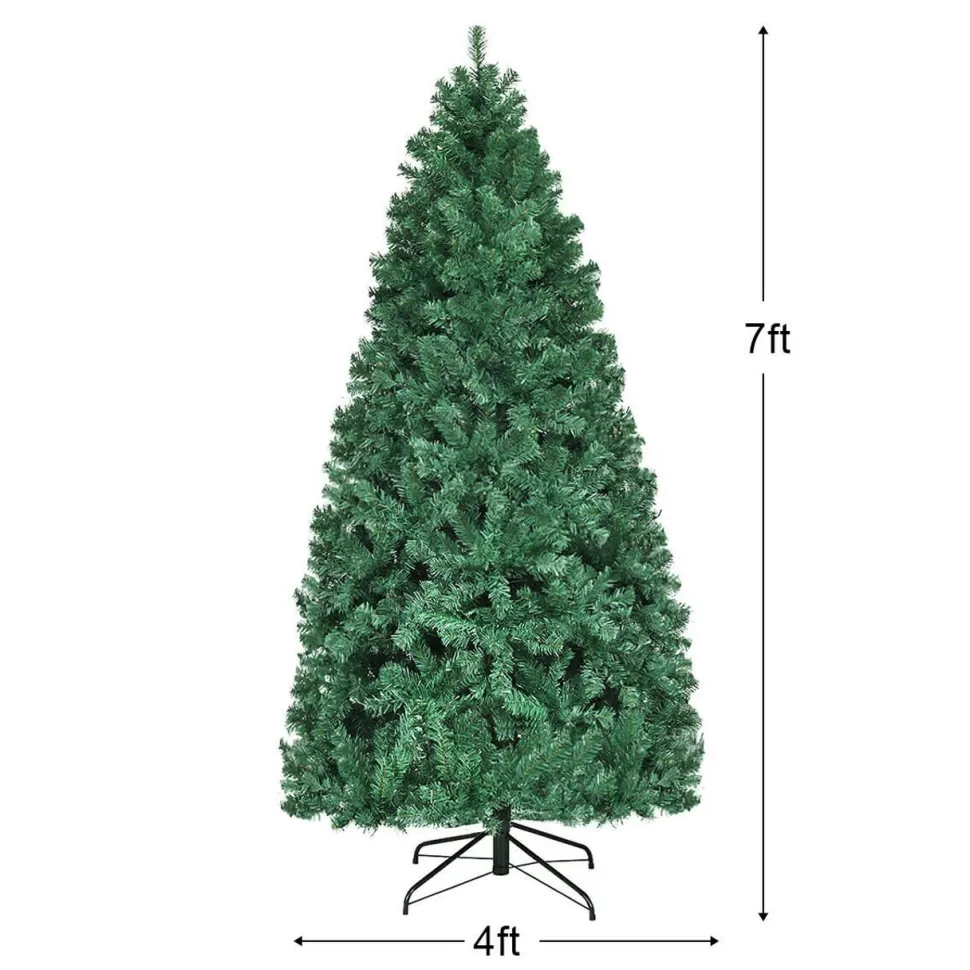 Hot The Holiday Aisle 7' Green Pine Artificial Christmas Tree With 300 Clear/White Lights