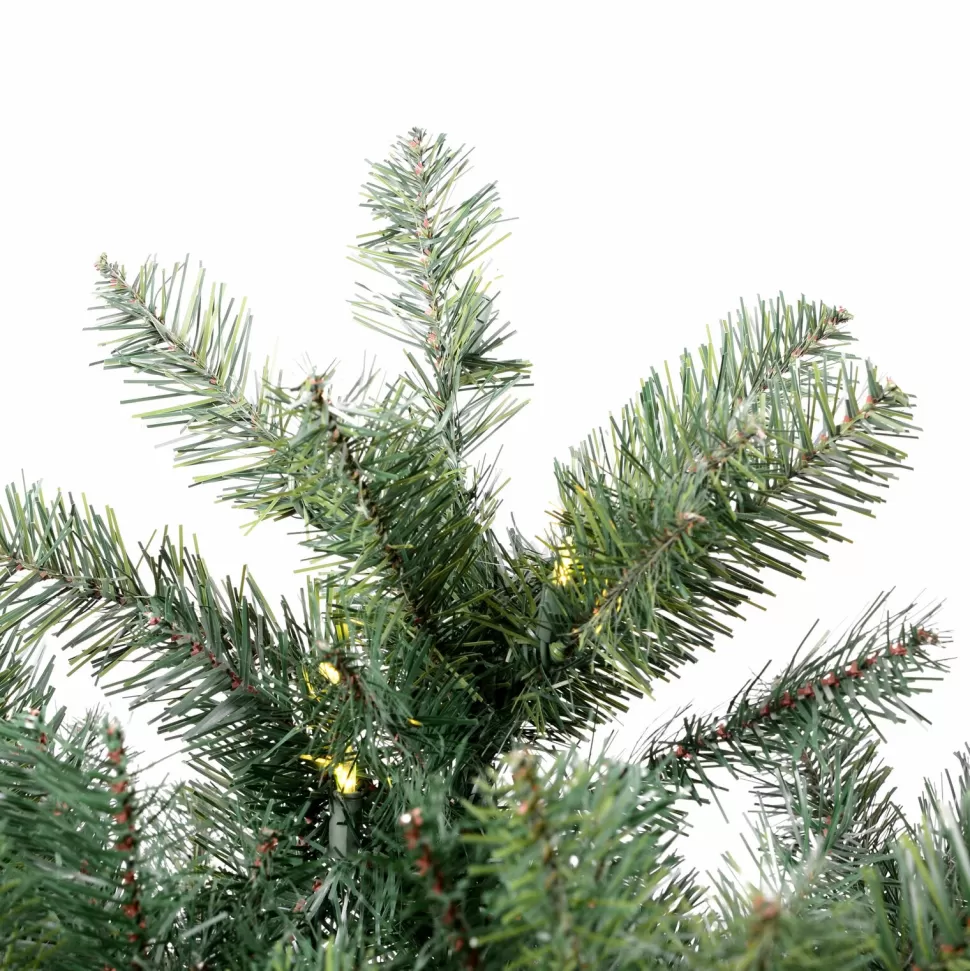 Cheap The Holiday Aisle 8.5' Green Artificial Christmas Tree With 450 Warm White Led Lights With Stand