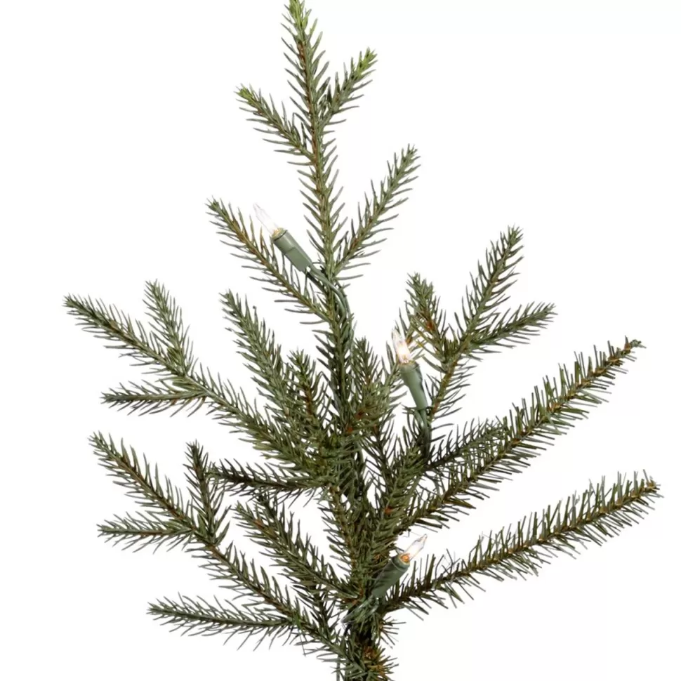 Outlet Rebrilliant 8' 6" H Green Realistic Artificial Fir Christmas Tree With 1000 Lights Led Lights