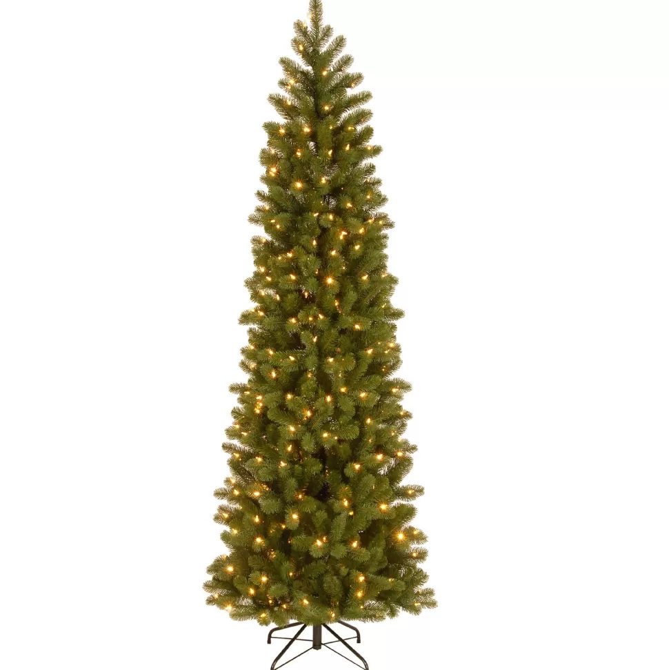 Discount Mercury Row 90' Green Fir Artificial Christmas Tree With 350 Color + Clear Lights