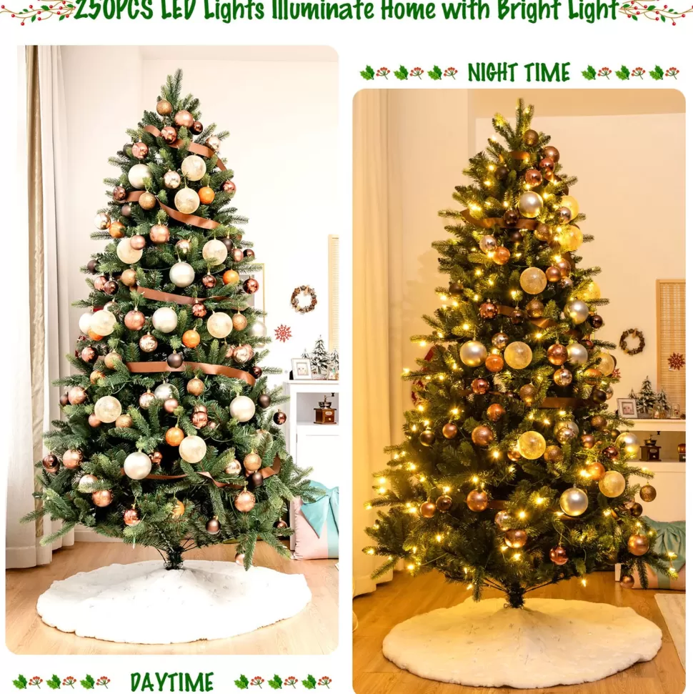 Hot The Holiday Aisle 90" H Green Realistic Cashmere Christmas Tree With 250 Led Lights