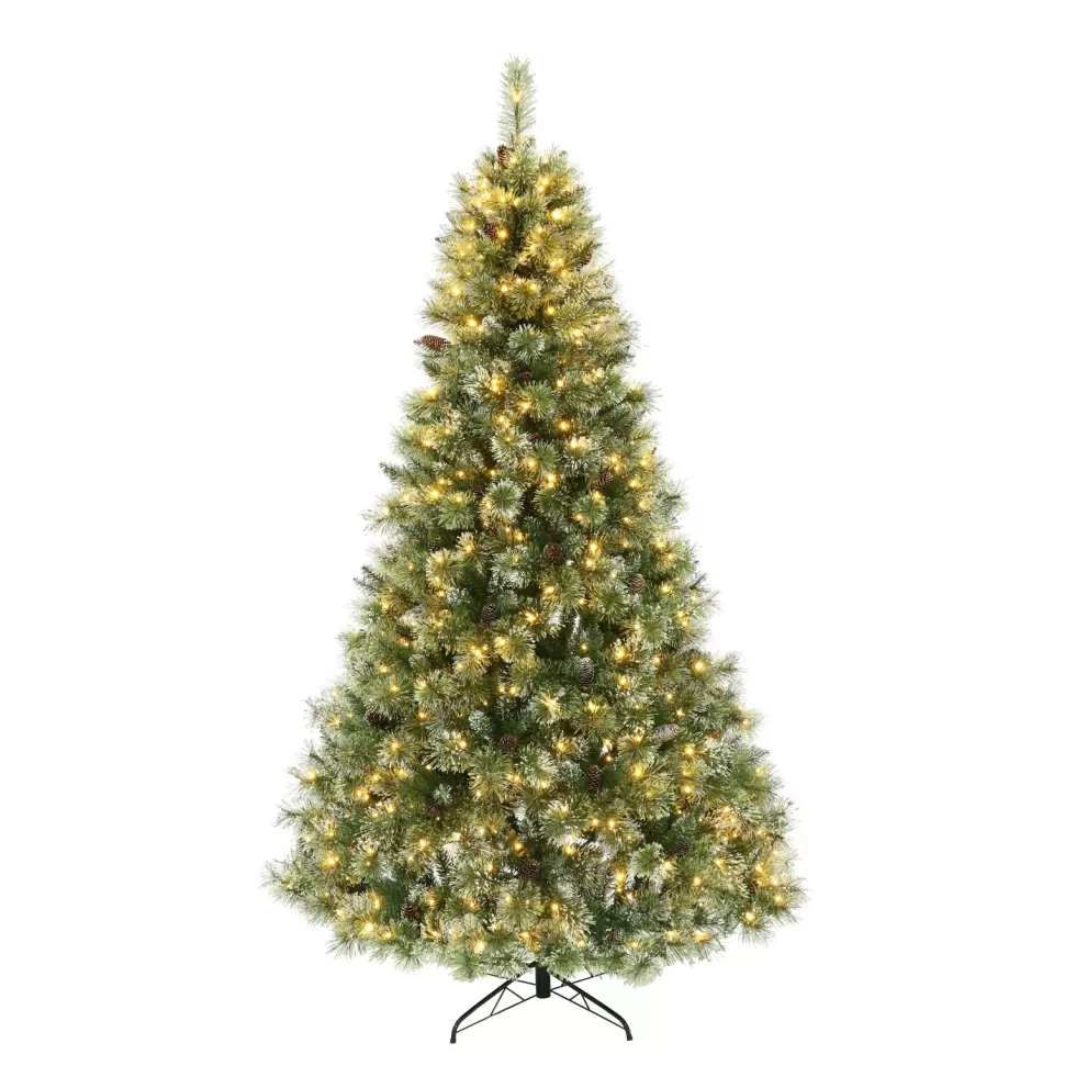 New The Holiday Aisle 90'' Lighted Artificial Christmas Tree