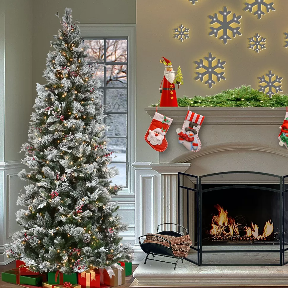 Flash Sale The Holiday Aisle 9' Green Spruce Artificial Christmas Tree With 700 Clear/White Lights