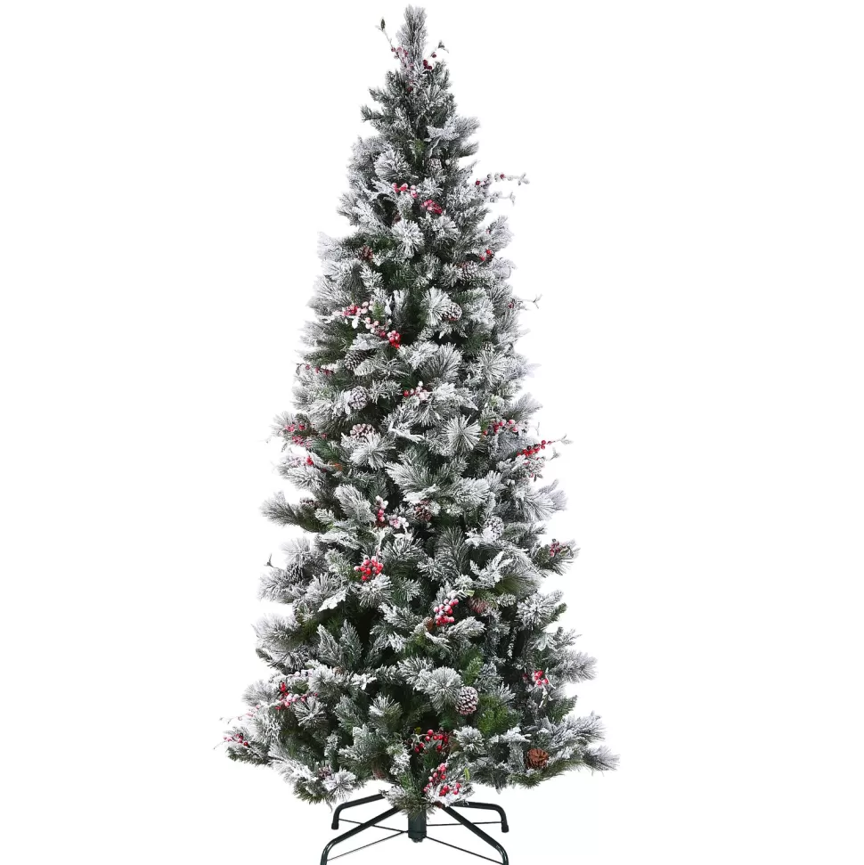 Flash Sale The Holiday Aisle 9' Green Spruce Artificial Christmas Tree With 700 Clear/White Lights