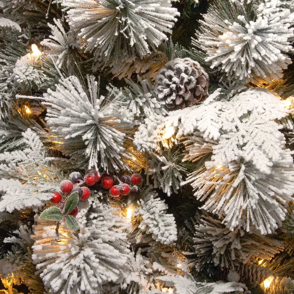 Flash Sale The Holiday Aisle 9' Green Spruce Artificial Christmas Tree With 700 Clear/White Lights