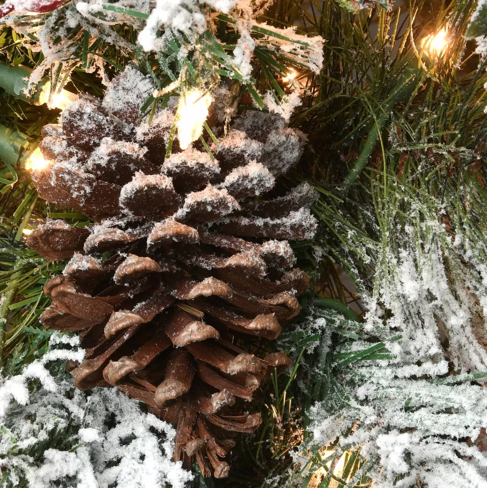 Flash Sale The Holiday Aisle 9' Green Spruce Artificial Christmas Tree With 700 Clear/White Lights