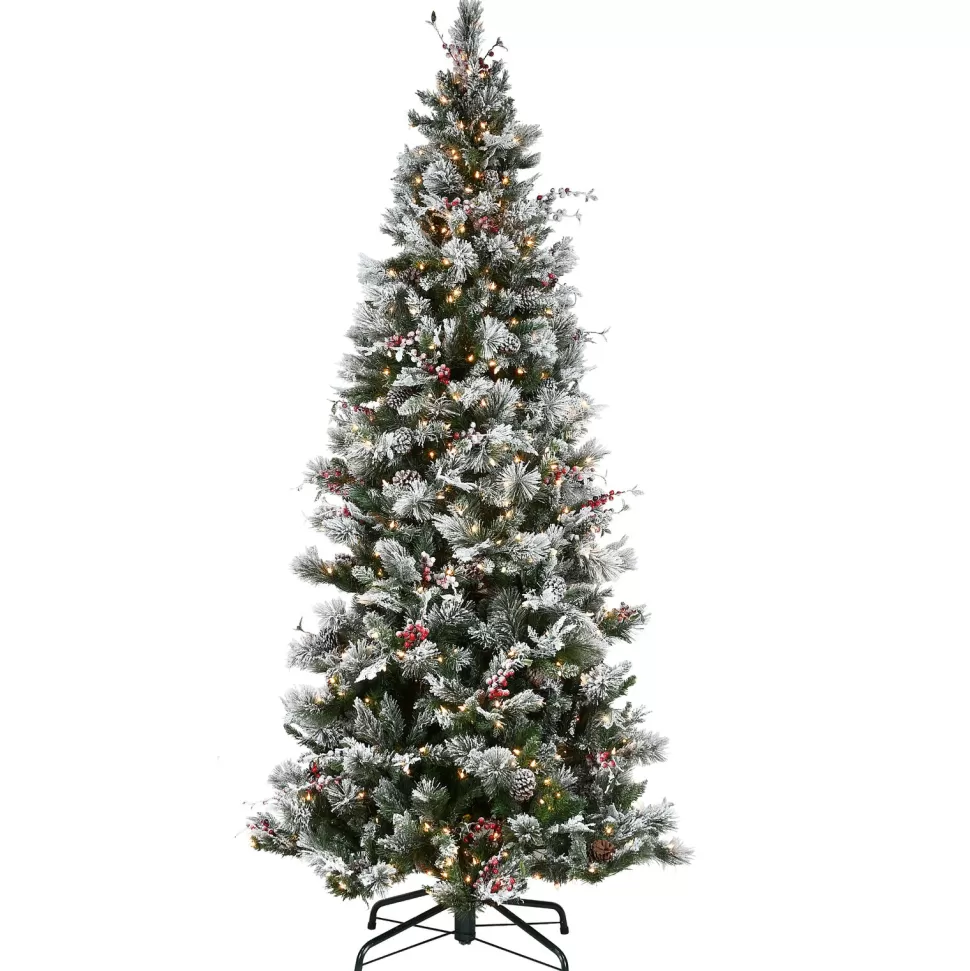Flash Sale The Holiday Aisle 9' Green Spruce Artificial Christmas Tree With 700 Clear/White Lights
