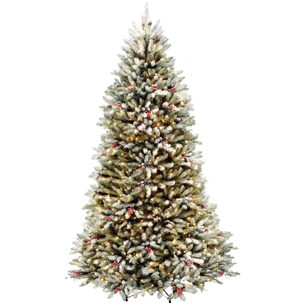 Sale The Holiday Aisle 9' Green Spruce Artificial Christmas Tree With 900 Clear/White Lights