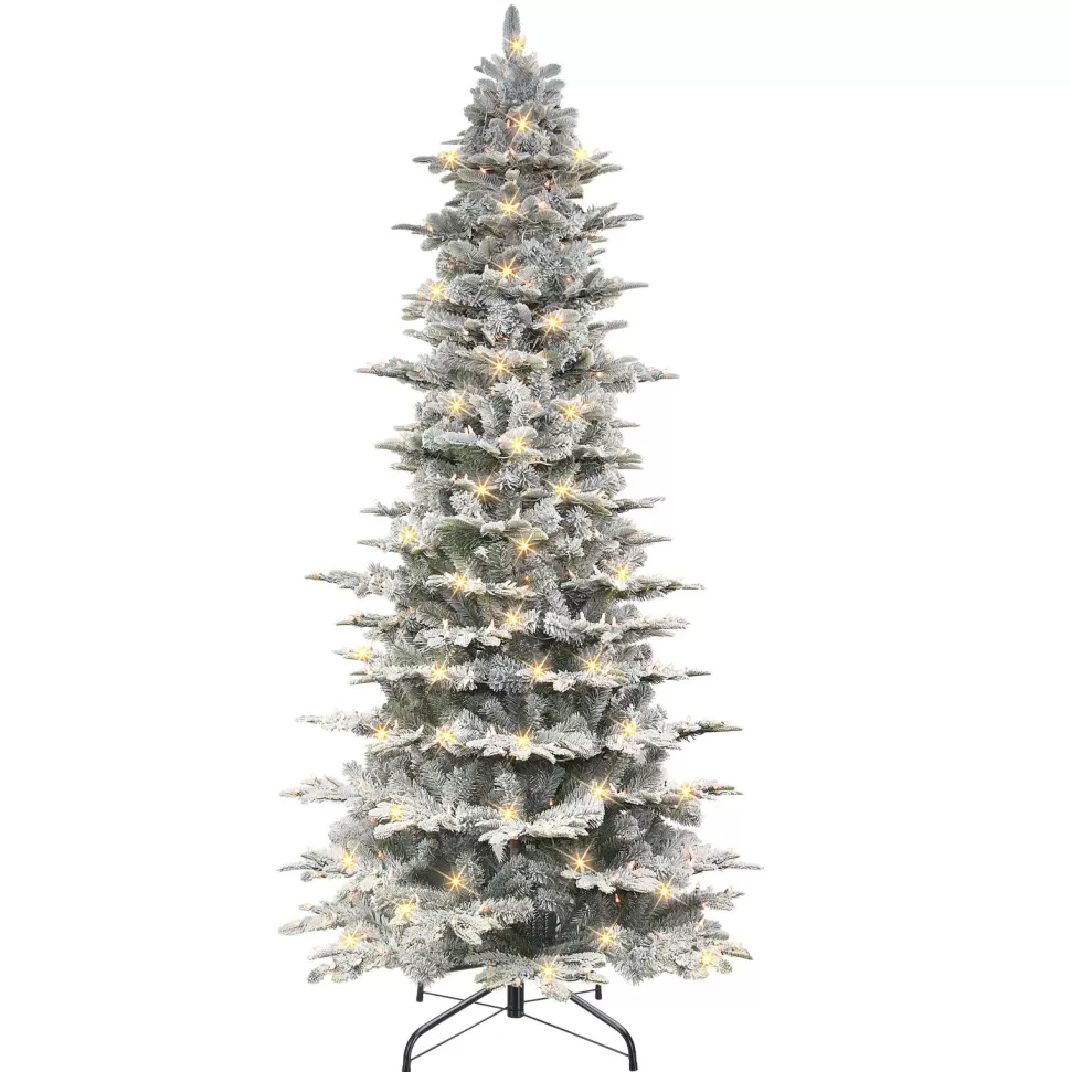 Cheap The Holiday Aisle 9' H Slender Green Pine Christmas Tree With 700 Lights