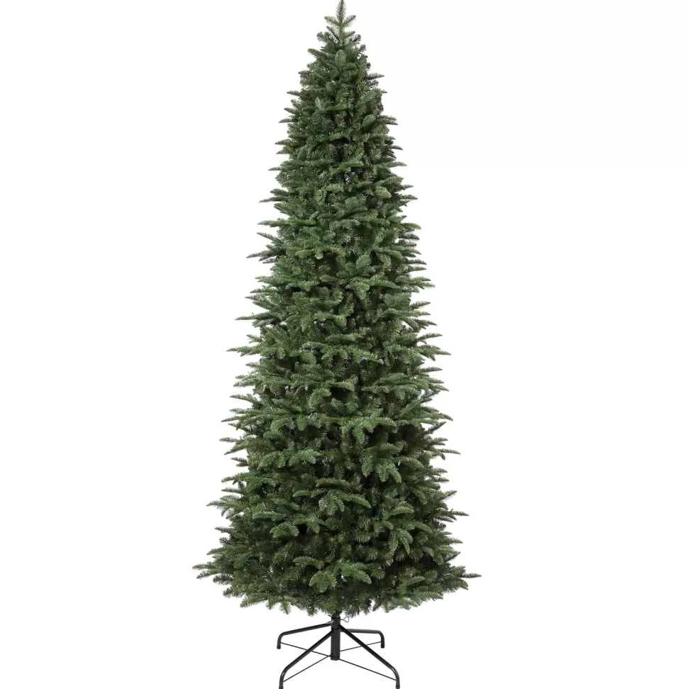 Best Sale Haute Decor 9' H Slender Green Realistic Fir Artificial Christmas Tree With 700 Led Lights
