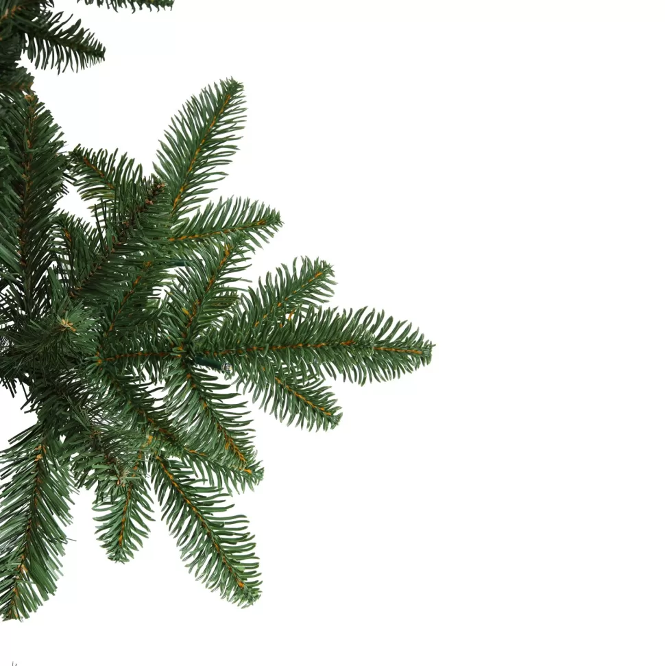 Best Sale Haute Decor 9' H Slender Green Realistic Fir Artificial Christmas Tree With 700 Led Lights
