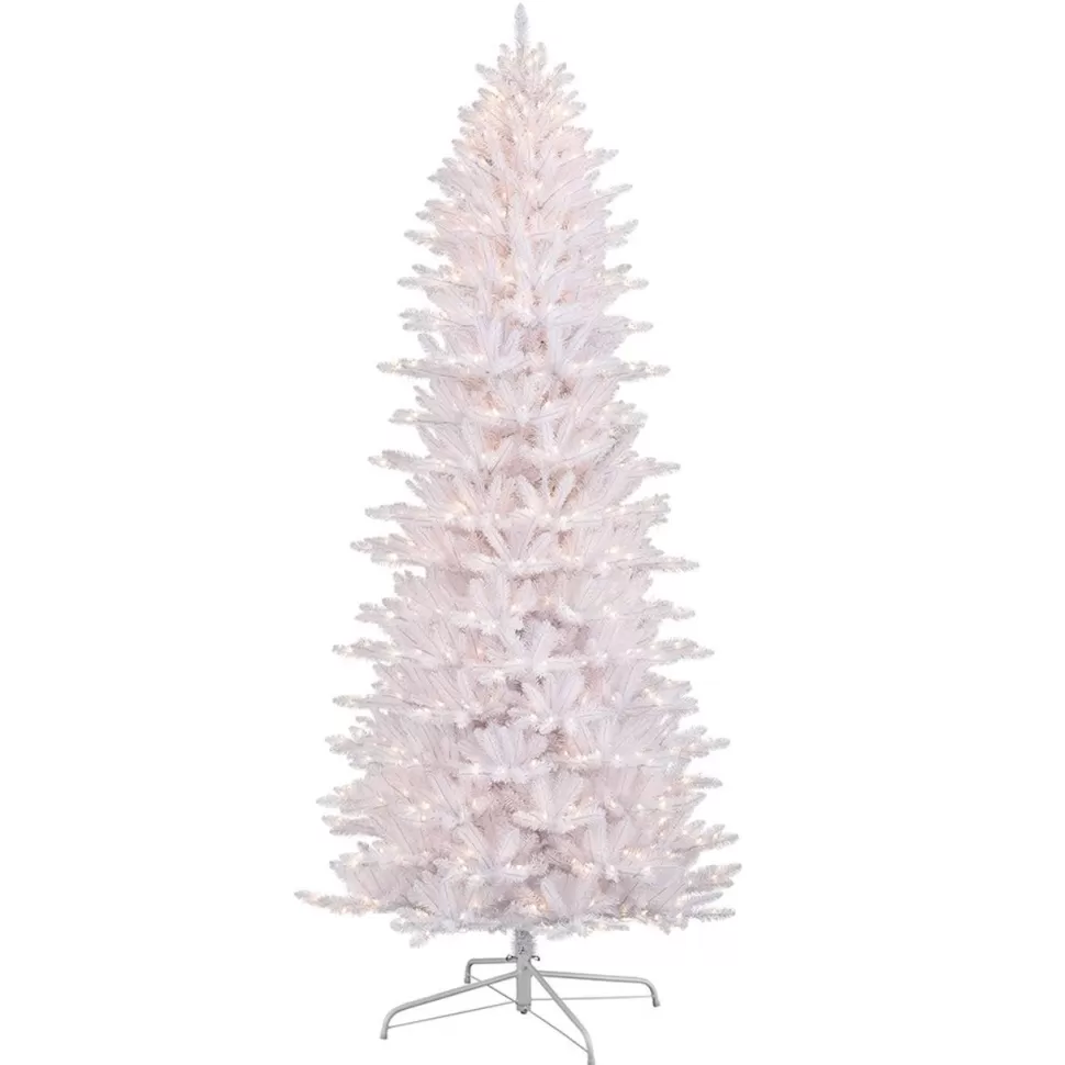 Best The Holiday Aisle 9' Lighted Artificial Fir Christmas Tree