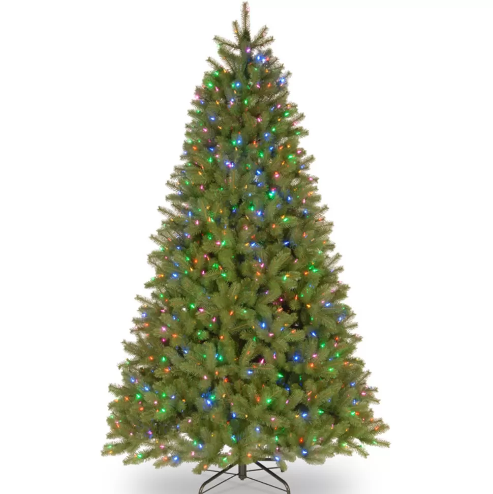Discount The Holiday Aisle Annaelle 9' Green Artificial Christmas Tree With 1000 Color & Clear Lights