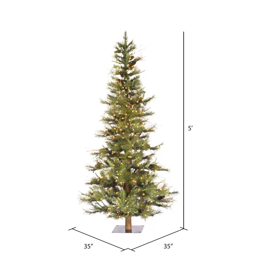 Cheap The Holiday Aisle Ashland 5' Green Fir Artificial Christmas Tree With 300 White Lights