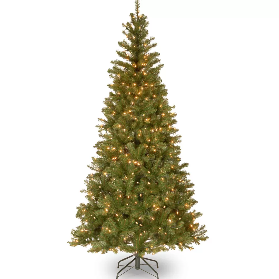 Store The Holiday Aisle Aspen Spruce 6.5' Green Spruce Artificial Christmas Tree With 350 Clear/White Lights