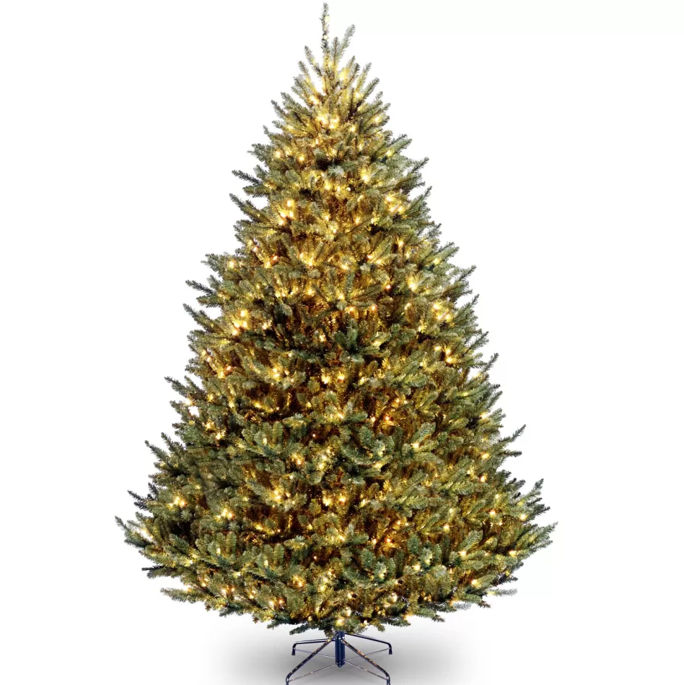 Shop Red Barrel Studio Baldrik 9' H Green Spruce Christmas Tree With 1200 Lights Led