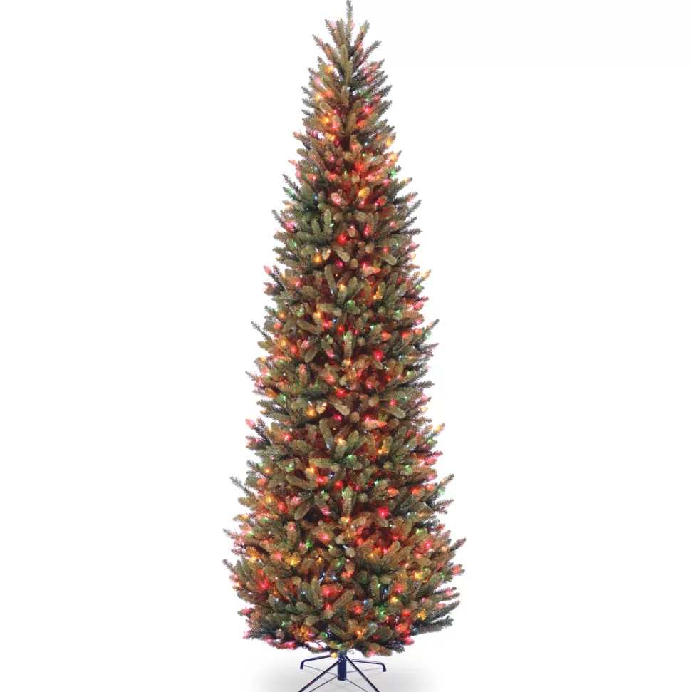 Hot Red Barrel Studio Baldrik 9' Lighted Artificial Fraser Fir Christmas Tree - Stand Included