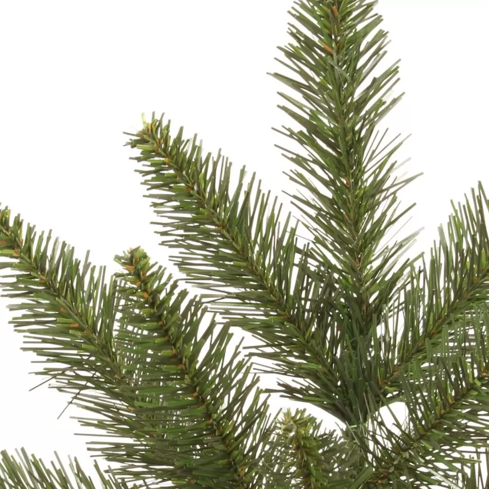 Clearance The Holiday Aisle Beardstown Fir 7.5' Green Artificial Slim Christmas Tree With 585 Led Warm White Lights